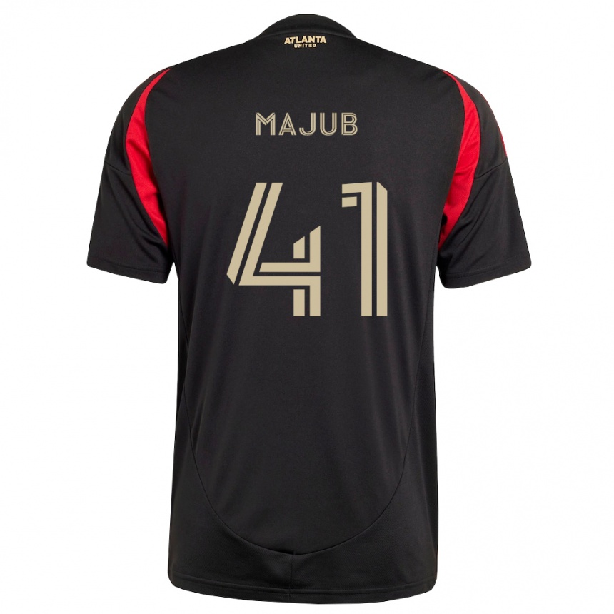 נשים כדורגל Toto Majub #41 שחור אדום ג'רזי ביתית 2026/27