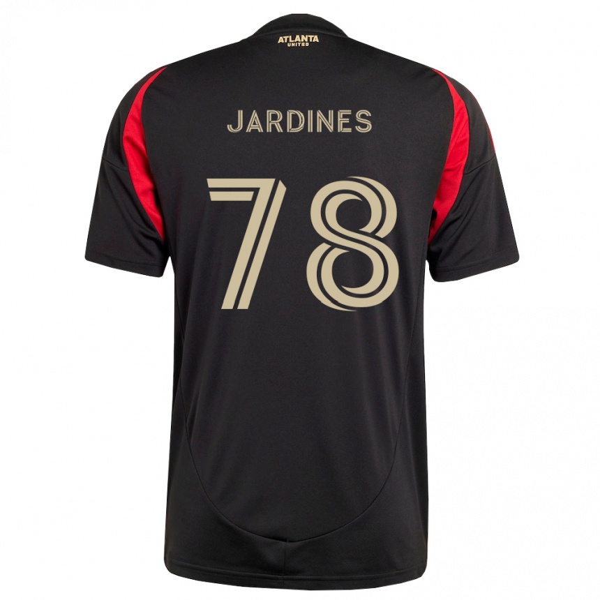 נשים כדורגל Andrew Jardines #78 שחור אדום ג'רזי ביתית 2026/27