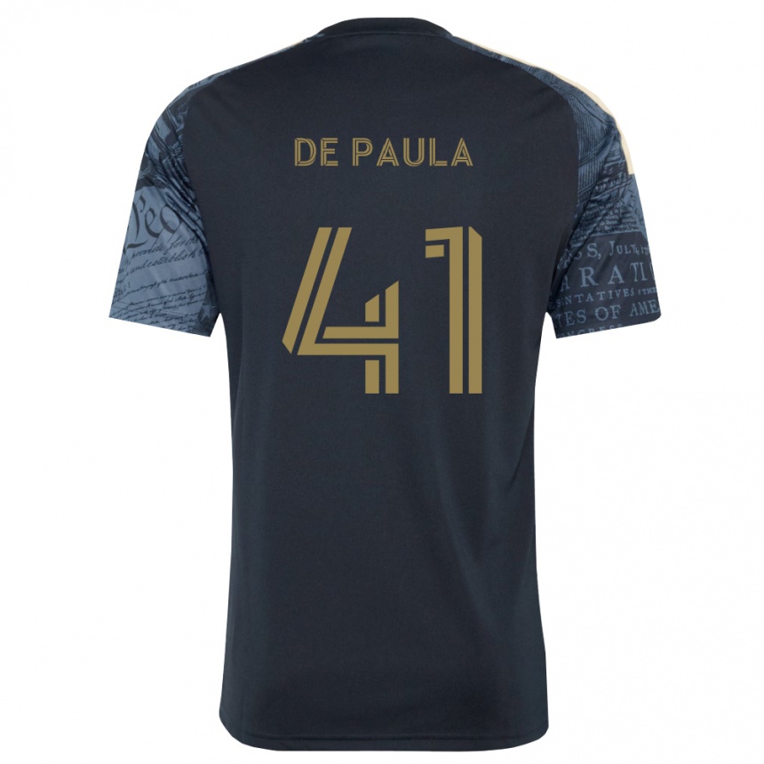 נשים כדורגל Matheus De Paula #41 כחול צי חום ג'רזי ביתית 2026/27