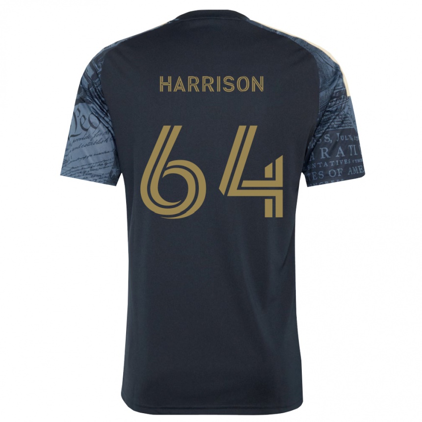 נשים כדורגל Joshua Harrison #64 כחול צי חום ג'רזי ביתית 2026/27