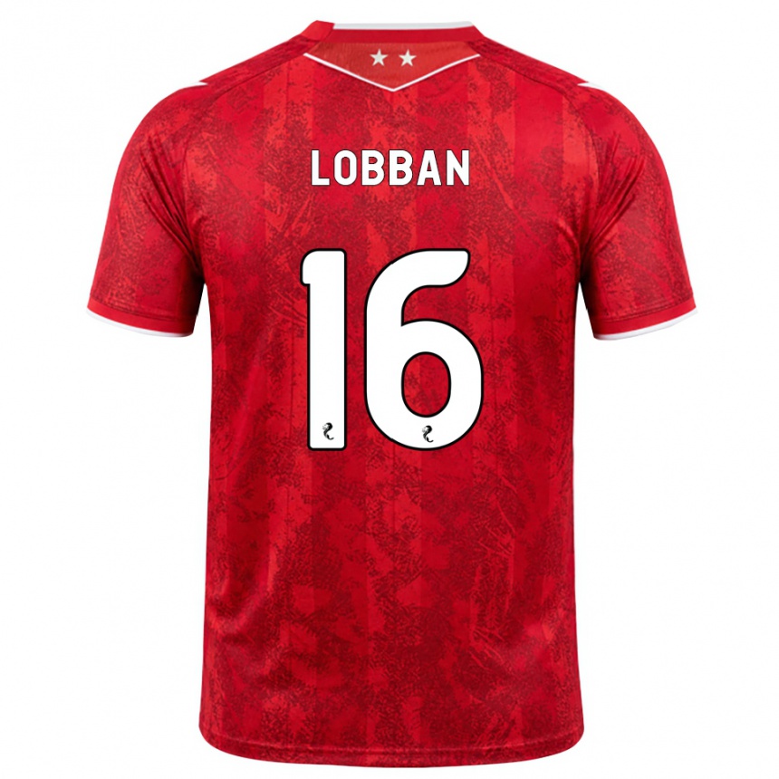 נשים כדורגל דילן לובן #16 אדום לבן ג'רזי ביתית 2026/27 נשים כדורגל דילן לובן #16 אדום לבן ג'רזי ביתית 2026/27