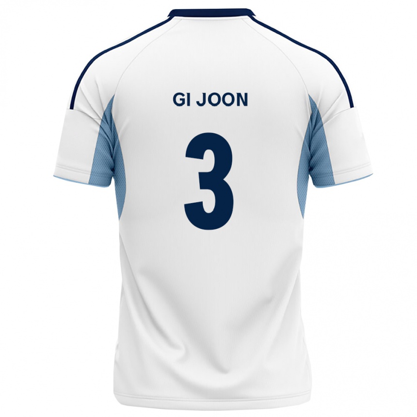 נשים כדורגל Gi-Joon Kim #3 כחול מלכותי לבן הרחק ג'רזי 2026/27
