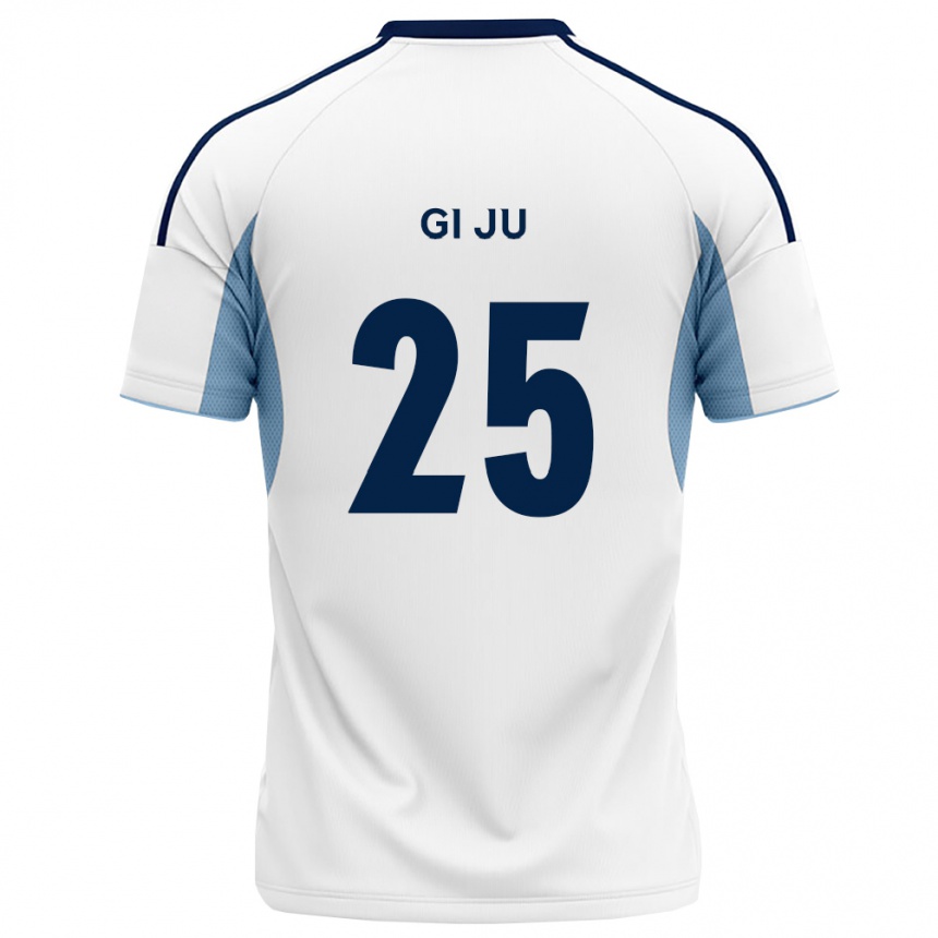 נשים כדורגל Gi-Ju Kwon #25 כחול מלכותי לבן הרחק ג'רזי 2026/27