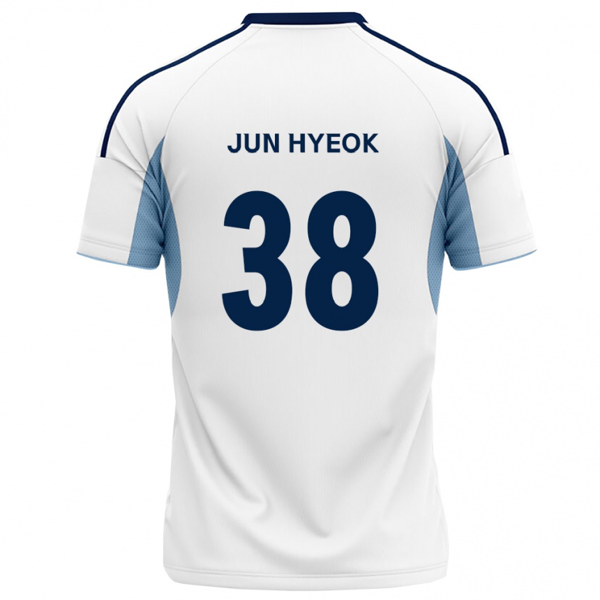 נשים כדורגל Jun-Hyeok Choi #38 כחול מלכותי לבן הרחק ג'רזי 2026/27