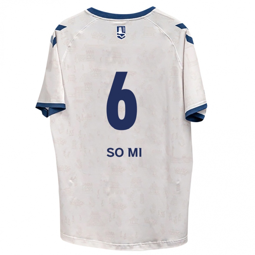 נשים כדורגל Choi So-Mi #6 כחול מלכותי לבן הרחק ג'רזי 2026/27 נשים כדורגל Choi So-Mi #6 כחול מלכותי לבן הרחק ג'רזי 2026/27