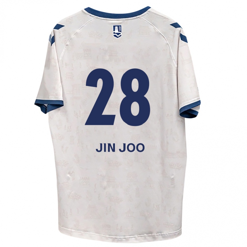 נשים כדורגל Lee Jin-Joo #28 כחול מלכותי לבן הרחק ג'רזי 2026/27