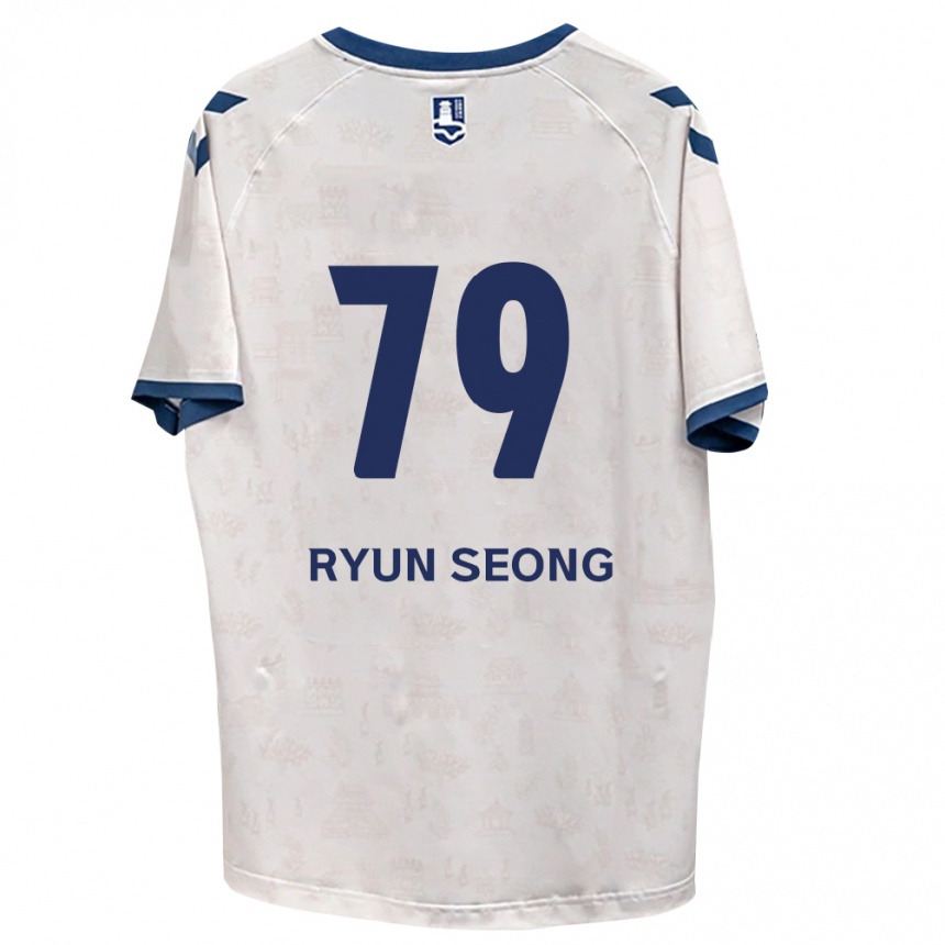 נשים כדורגל Ryun-Seong Choe #79 כחול מלכותי לבן הרחק ג'רזי 2026/27