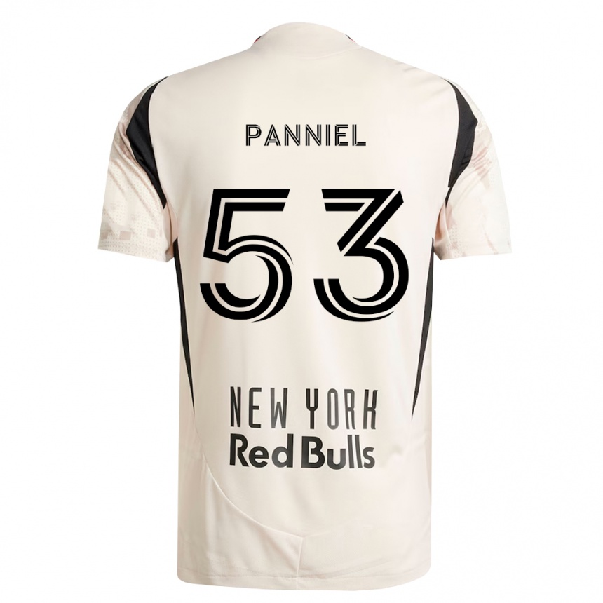נשים כדורגל Troi Panniel #53 לבן מחוץ לאדום שחור הרחק ג'רזי 2026/27