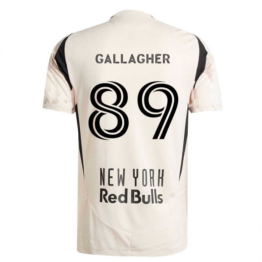 נשים כדורגל Christian Gallagher #89 לבן מחוץ לאדום שחור הרחק ג'רזי 2026/27