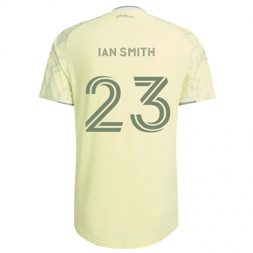 נשים כדורגל Ian Smith #23 בז' לבן הרחק ג'רזי 2026/27