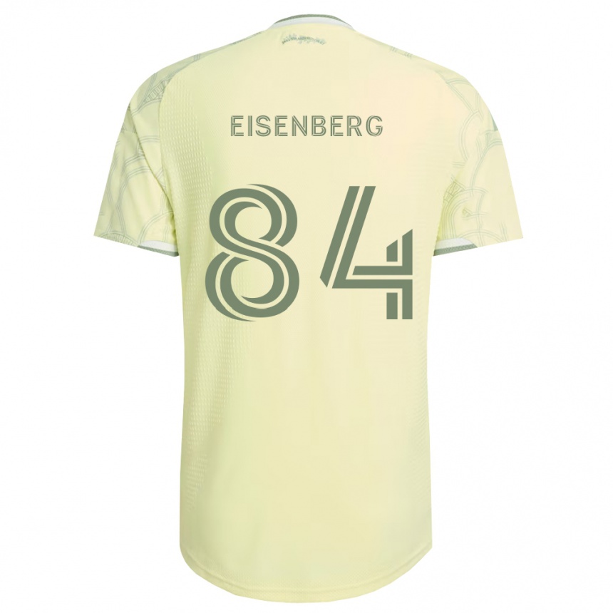 נשים כדורגל Max Eisenberg #84 בז' לבן הרחק ג'רזי 2026/27