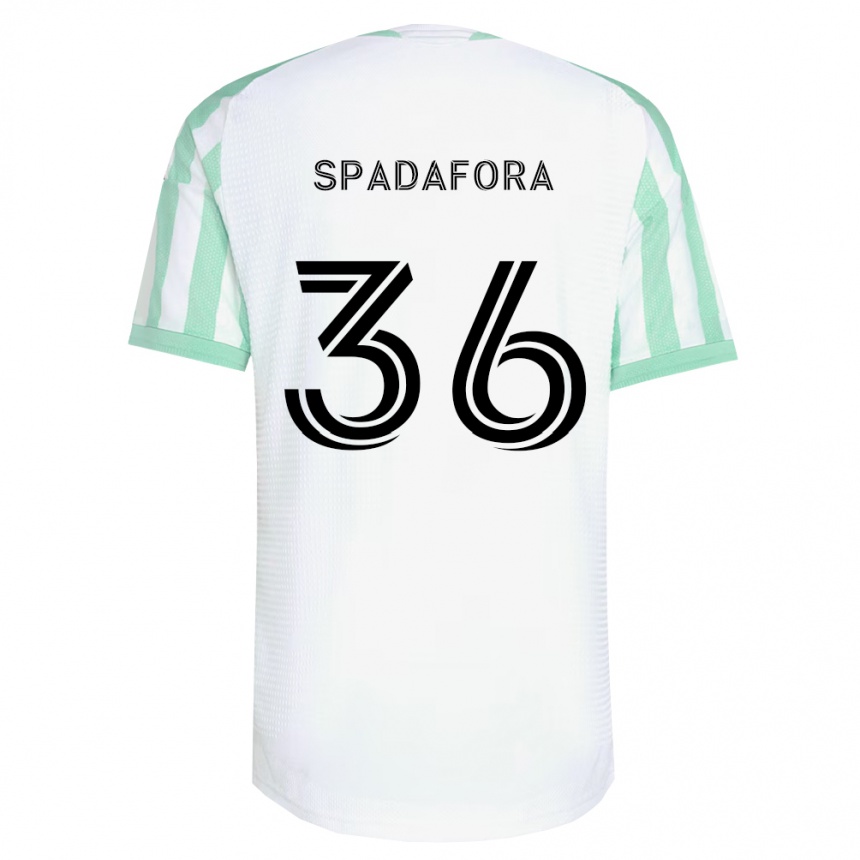 נשים כדורגל Luke Spadafora #36 ירוק בהיר שחור לבן הרחק ג'רזי 2026/27 נשים כדורגל Luke Spadafora #36 ירוק בהיר שחור לבן הרחק ג'רזי 2026/27
