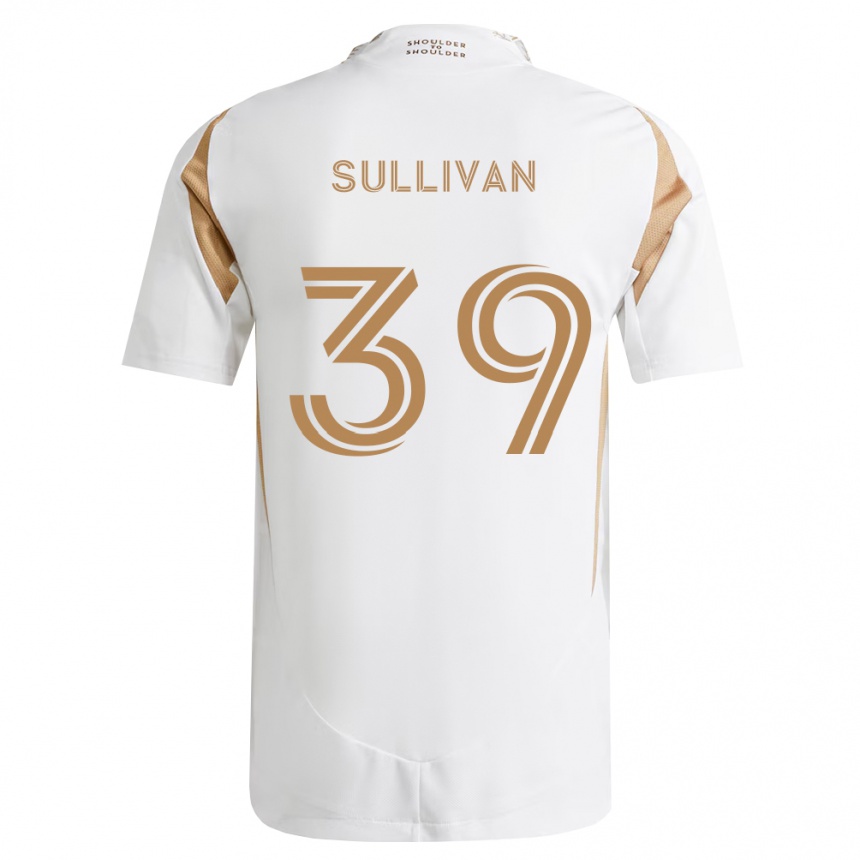 נשים כדורגל Sullivan #39 לבן חום הרחק ג'רזי 2026/27