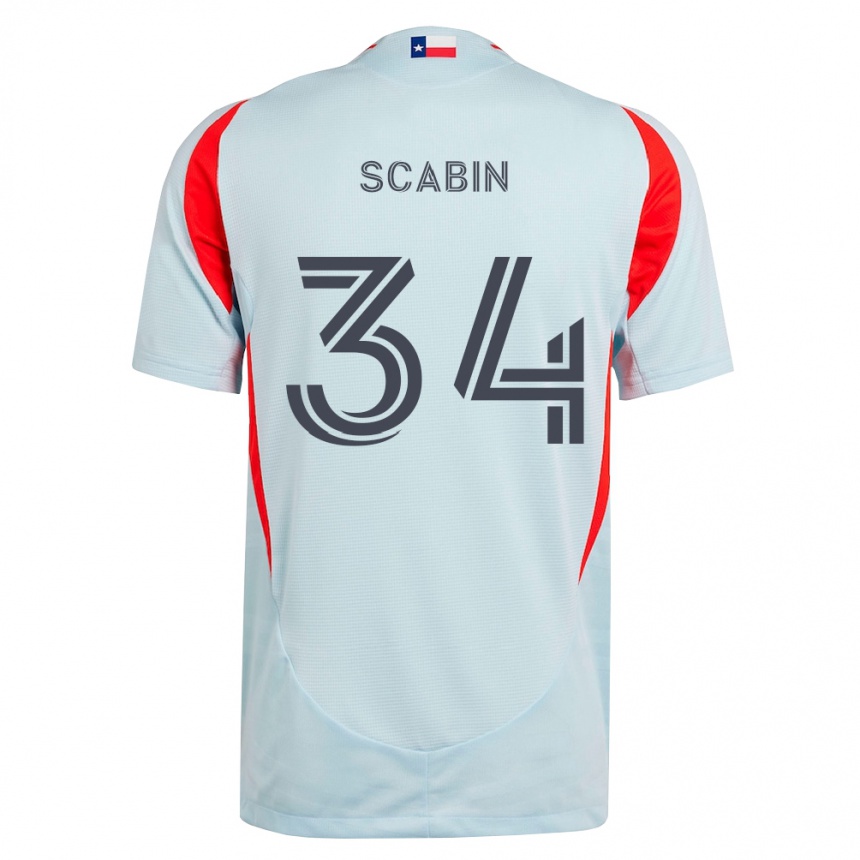 נשים כדורגל Kaka Scabin #34 אפור כהה לבן אדום הרחק ג'רזי 2026/27