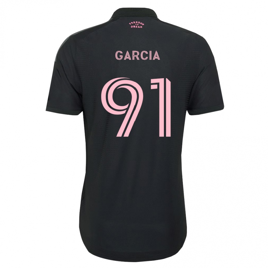 נשים כדורגל Lesther Garcia #91 ורוד שחור לבן הרחק ג'רזי 2026/27 נשים כדורגל Lesther Garcia #91 ורוד שחור לבן הרחק ג'רזי 2026/27