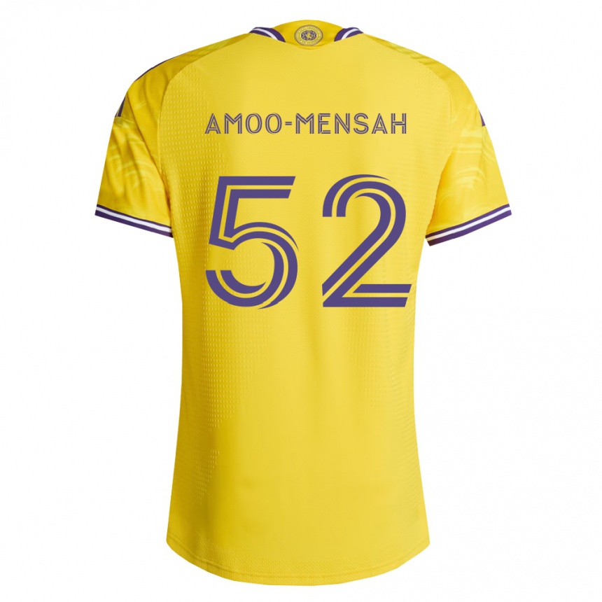 נשים כדורגל Parker Amoo-Mensah #52 סגול צהוב הרחק ג'רזי 2026/27