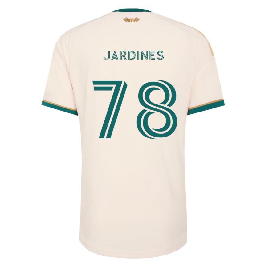 נשים כדורגל Andrew Jardines #78 ירוק שמפניה הרחק ג'רזי 2026/27