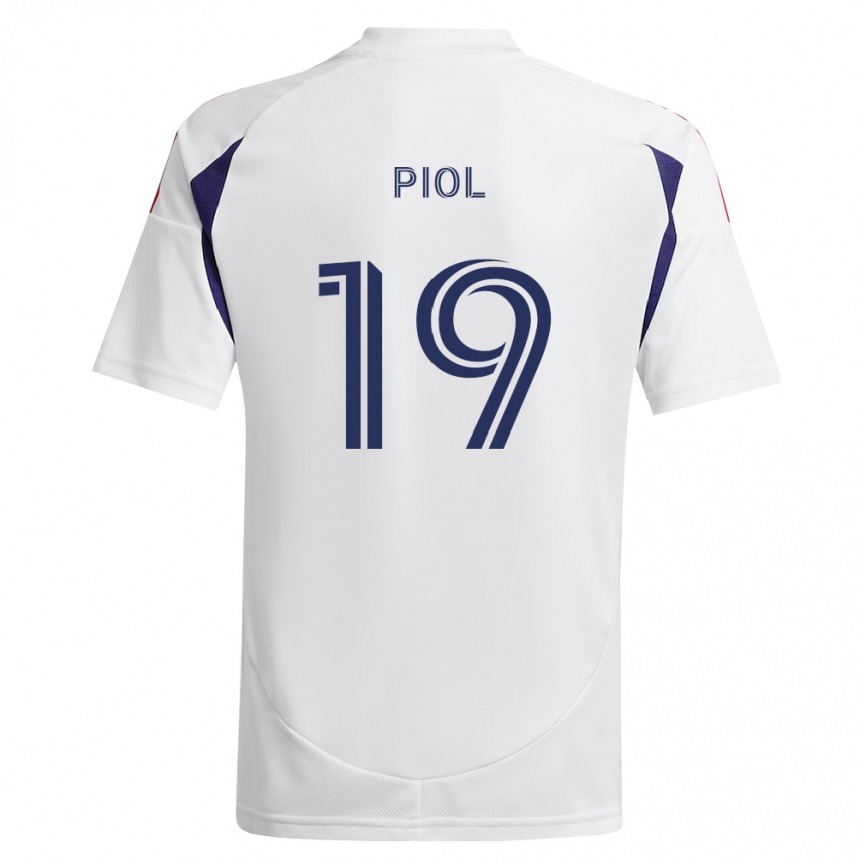 נשים כדורגל Ariath Piol #19 כחול מלכותי אדום חום הרחק ג'רזי 2026/27