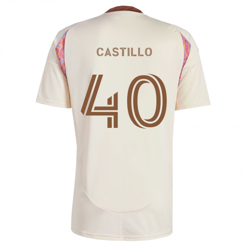 נשים כדורגל Kamil Castillo #40 ורוד מחוץ לארץ הרחק ג'רזי 2026/27
