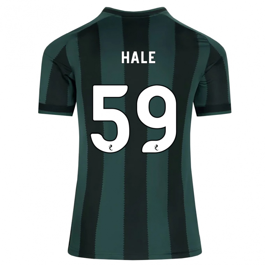 נשים כדורגל Finlay Hale #59 אפור דהוי שחור הרחק ג'רזי 2026/27