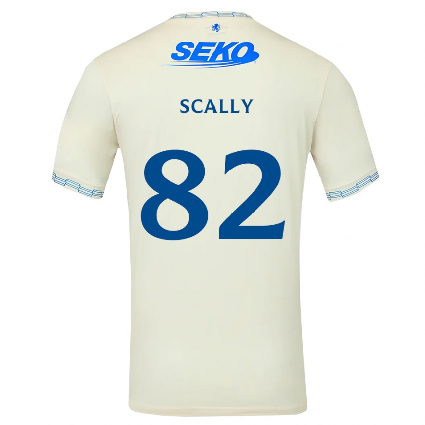 נשים כדורגל Ashton Scally #82 כחול שמיים עמוק לבן הרחק ג'רזי 2026/27 נשים כדורגל Ashton Scally #82 כחול שמיים עמוק לבן הרחק ג'רזי 2026/27