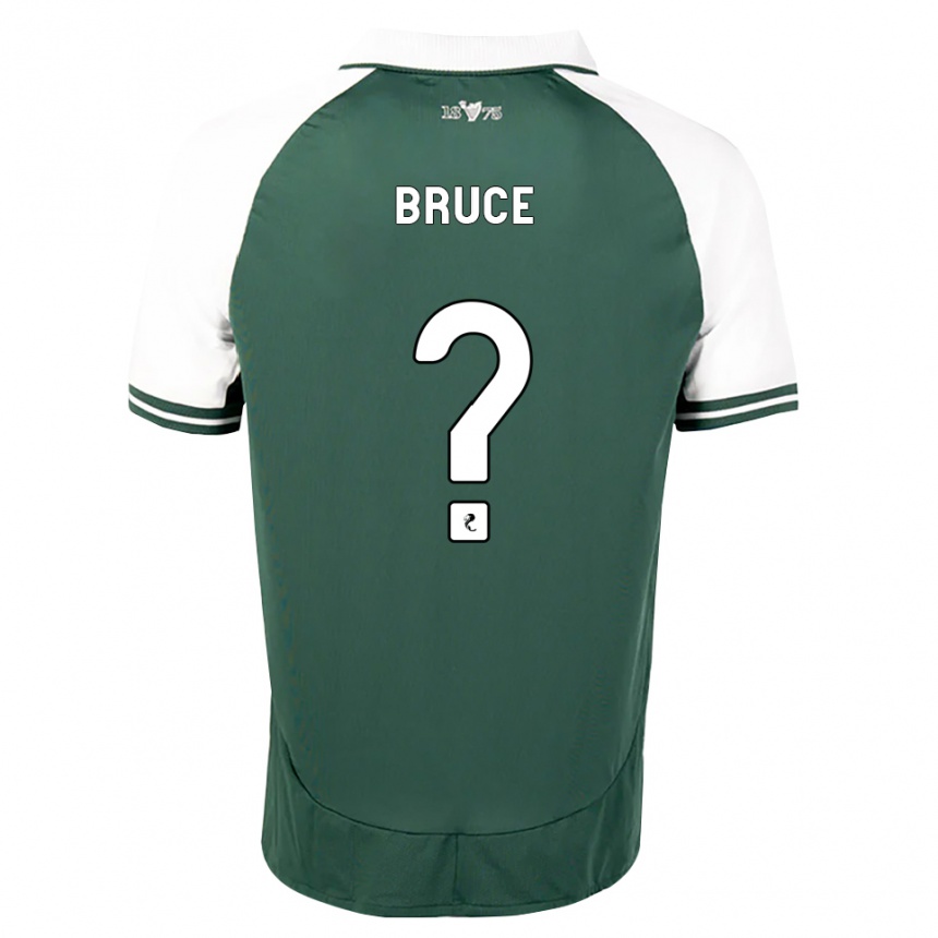 ילדים כדורגל Zach Bruce #0 ירוק ים לבן ג'רזי ביתית 2026/27