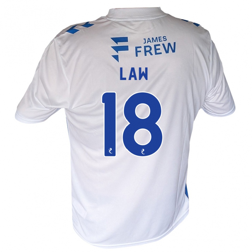 ילדים כדורגל Adam Law #18 כחול מלכותי לבן ג'רזי ביתית 2026/27