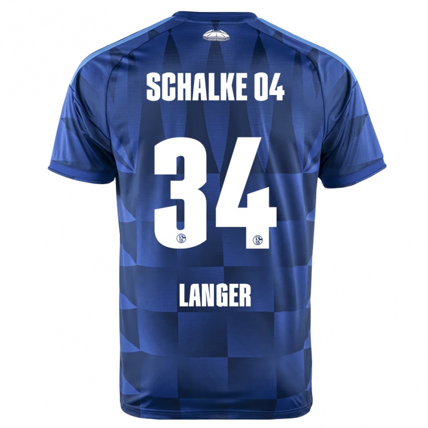 ילדים כדורגל Michael Langer #34 כחול כהה צהוב לבן ג'רזי ביתית 2026/27 ילדים כדורגל Michael Langer #34 כחול כהה צהוב לבן ג'רזי ביתית 2026/27