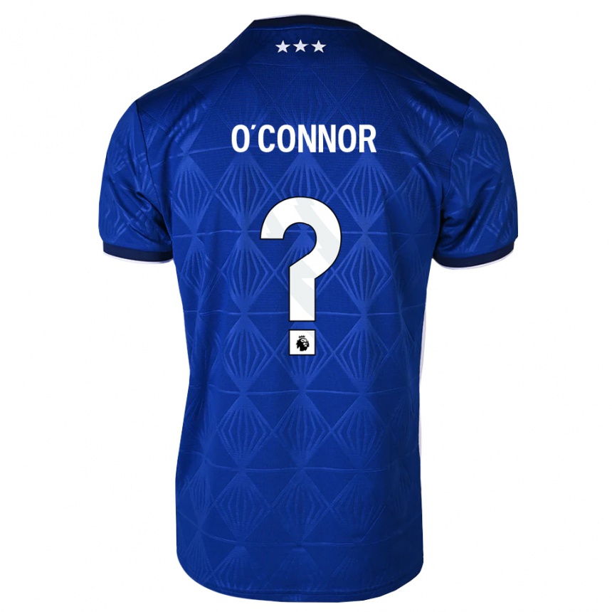 ילדים כדורגל Daniel O'connor #0 כחול בינוני לבן אדום ג'רזי ביתית 2026/27