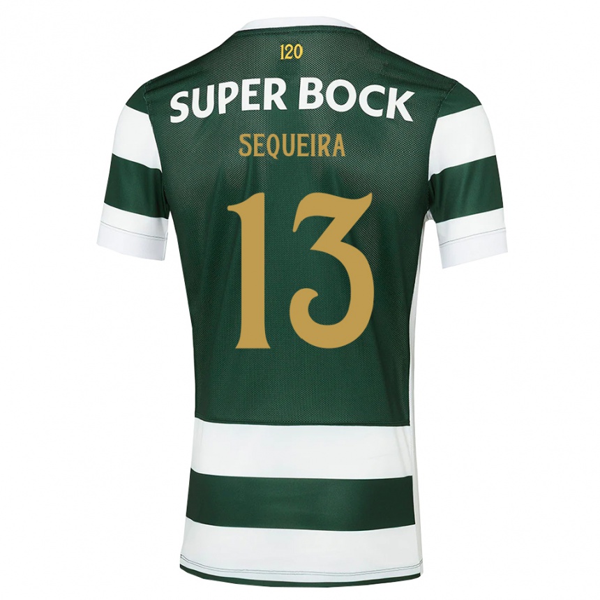 ילדים כדורגל Edgar Sequeira #13 אפור כהה לבן ג'רזי ביתית 2026/27