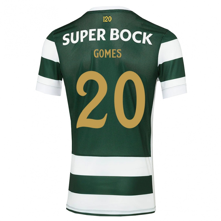 ילדים כדורגל Frederico Gomes #20 אפור כהה לבן ג'רזי ביתית 2026/27