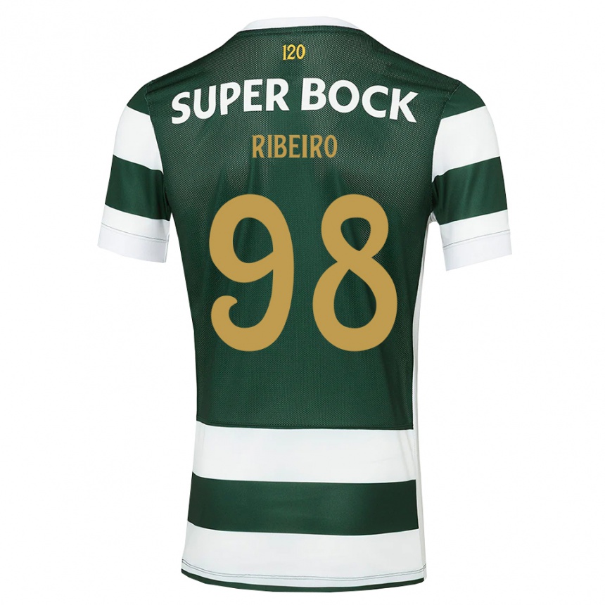 ילדים כדורגל Martim Ribeiro #98 אפור כהה לבן ג'רזי ביתית 2026/27
