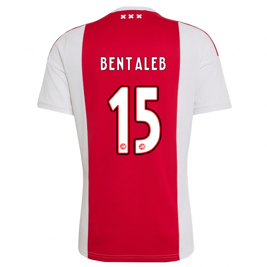 ילדים כדורגל Marouane Bentaleb #15 אדום לבן צהוב ג'רזי ביתית 2026/27