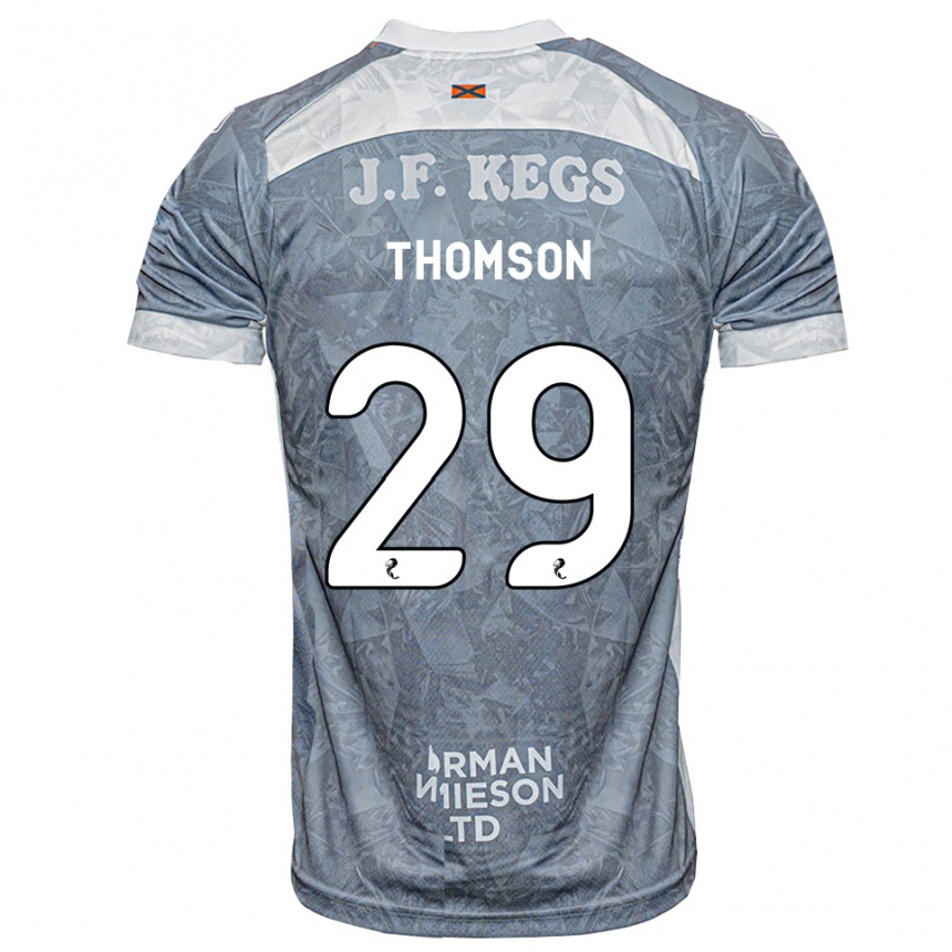 ילדים כדורגל Miller Thomson #29 אפור דהוי הרחק ג'רזי 2026/27