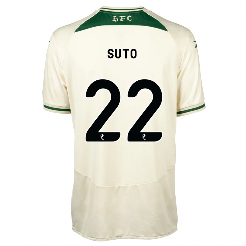 ילדים כדורגל Ante Suto #22 לבן ירוק יער הרחק ג'רזי 2026/27