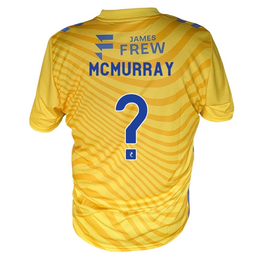 ילדים כדורגל Harry Mcmurray #0 כחול מלכותי צהוב הרחק ג'רזי 2026/27