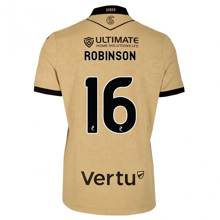 ילדים כדורגל Sam Robinson #16 עץ שחור הרחק ג'רזי 2026/27