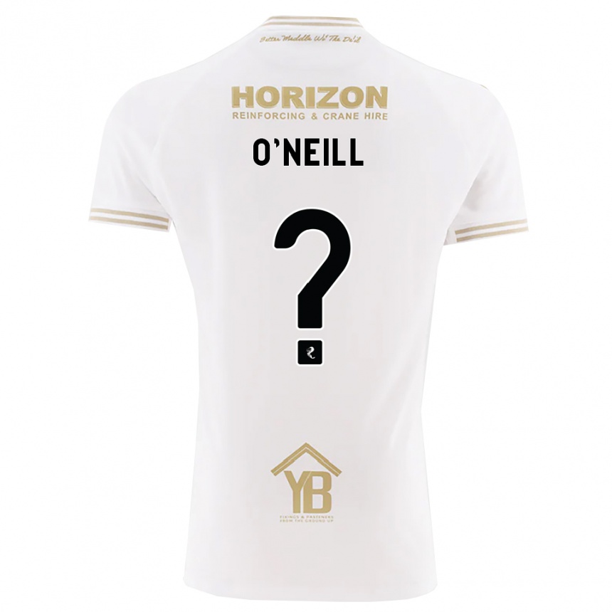 ילדים כדורגל Robyn O'neill #0 חיטה לבנה הרחק ג'רזי 2026/27