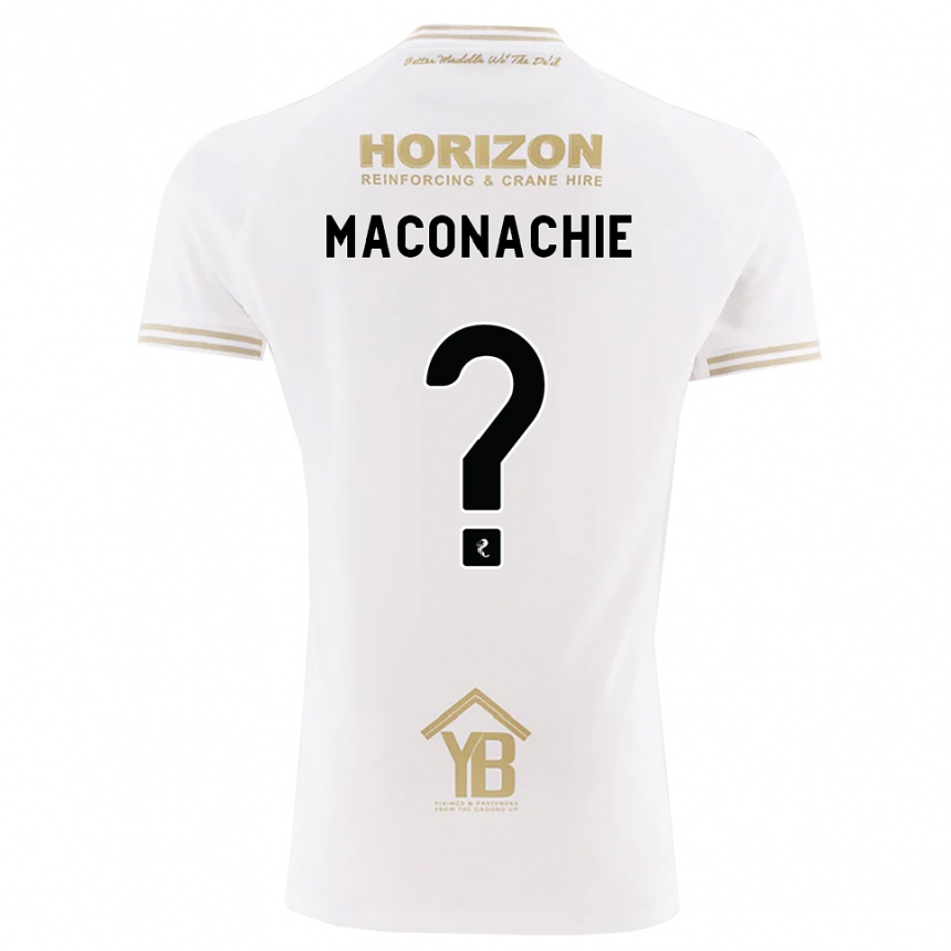 ילדים כדורגל Charlotte Maconachie #0 חיטה לבנה הרחק ג'רזי 2026/27