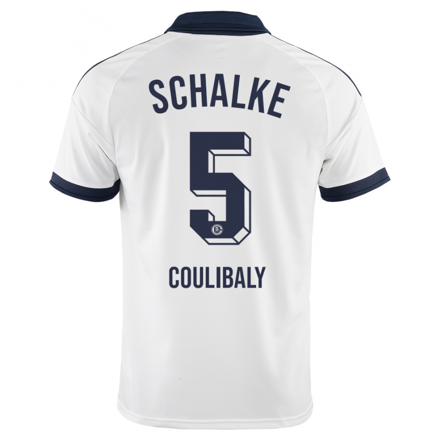ילדים כדורגל Barakissa Coulibaly #5 שחור לבן הרחק ג'רזי 2026/27 ילדים כדורגל Barakissa Coulibaly #5 שחור לבן הרחק ג'רזי 2026/27
