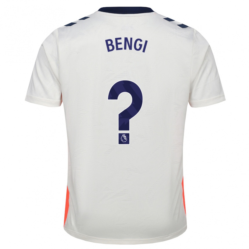 ילדים כדורגל Cosar Bengi #0 לבן כתום כחול מלכותי הרחק ג'רזי 2026/27