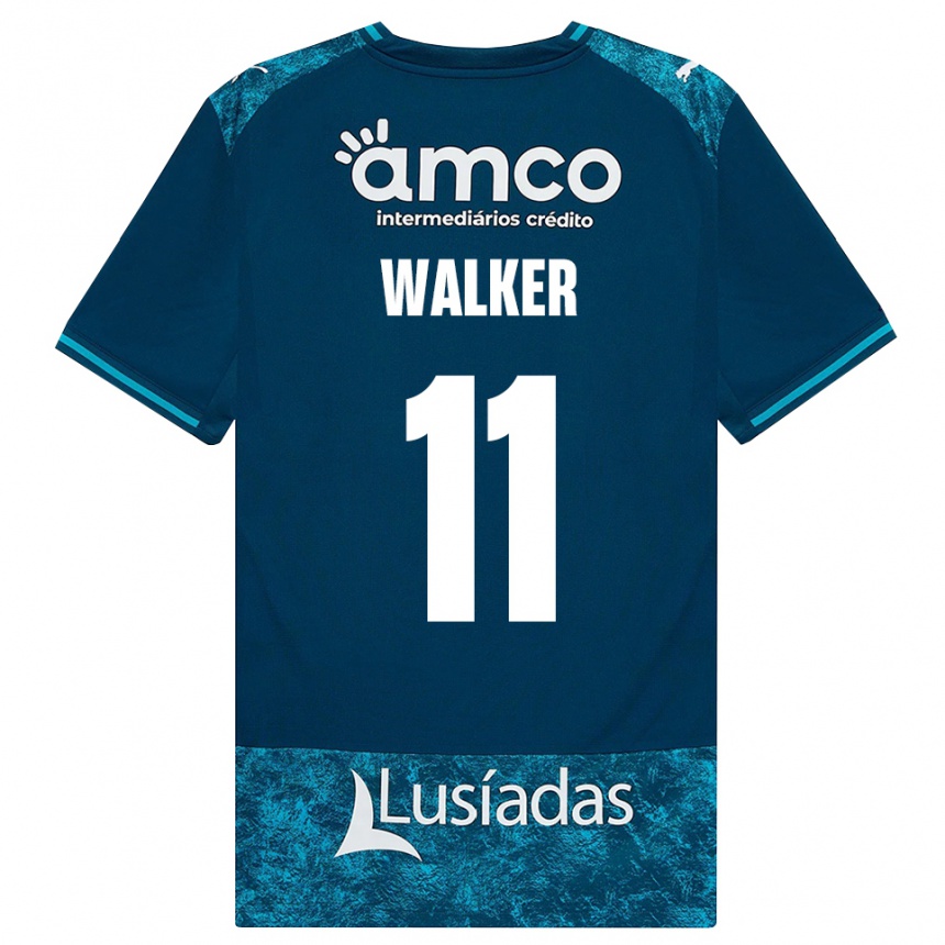 ילדים כדורגל Ellie Walker #11 אפור כהה טורקיז בינוני הרחק ג'רזי 2026/27