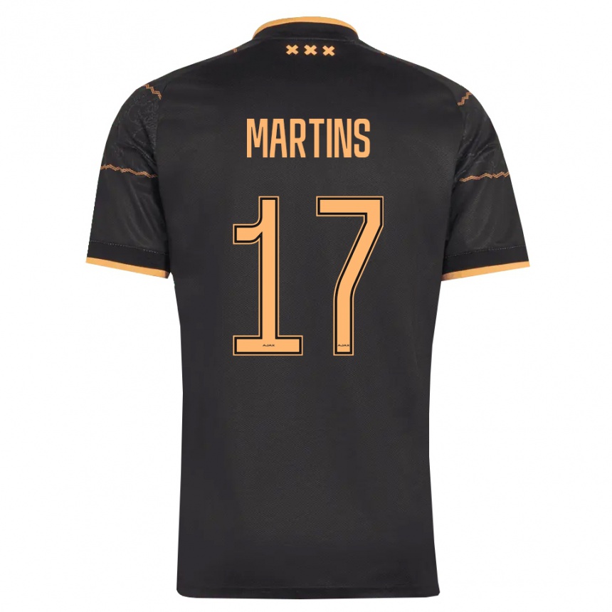 ילדים כדורגל Lilinho Martins #17 שחור כתום הרחק ג'רזי 2026/27 ילדים כדורגל Lilinho Martins #17 שחור כתום הרחק ג'רזי 2026/27