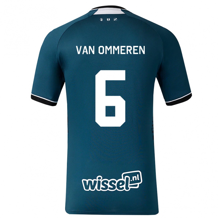 ילדים כדורגל Jaygo Van Ommeren #6 אפור כהה לבן הרחק ג'רזי 2026/27 ילדים כדורגל Jaygo Van Ommeren #6 אפור כהה לבן הרחק ג'רזי 2026/27