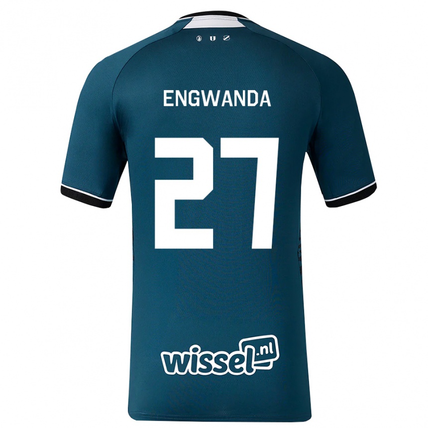 ילדים כדורגל Alonzo Engwanda #27 אפור כהה לבן הרחק ג'רזי 2026/27 ילדים כדורגל Alonzo Engwanda #27 אפור כהה לבן הרחק ג'רזי 2026/27