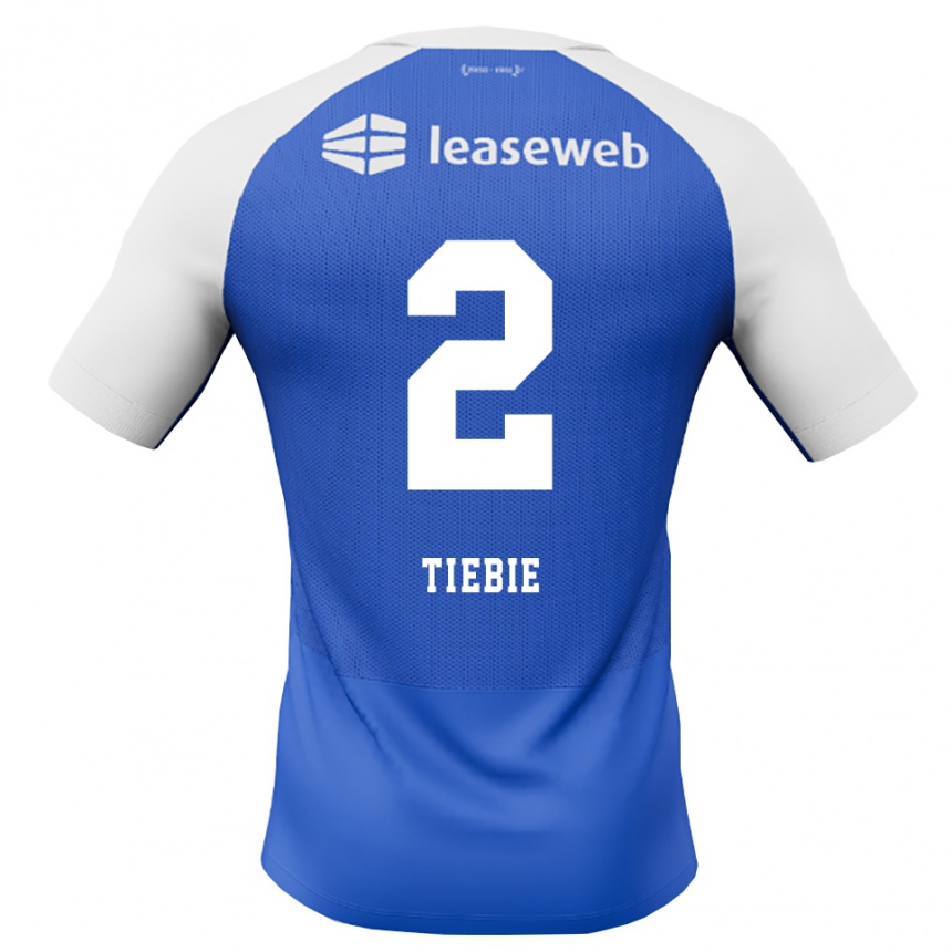 ילדים כדורגל Job Tiebie #2 כחול דודוד אדום לבן הרחק ג'רזי 2026/27