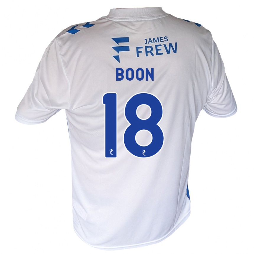 גברים כדורגל Aiden Boon #18 כחול מלכותי לבן ג'רזי ביתית 2026/27