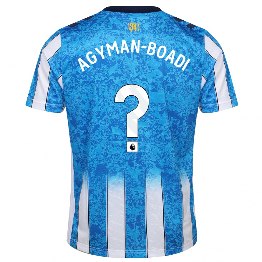 גברים כדורגל Ivan Agyman-Boadi #0 לבן כחול כתום ג'רזי ביתית 2026/27
