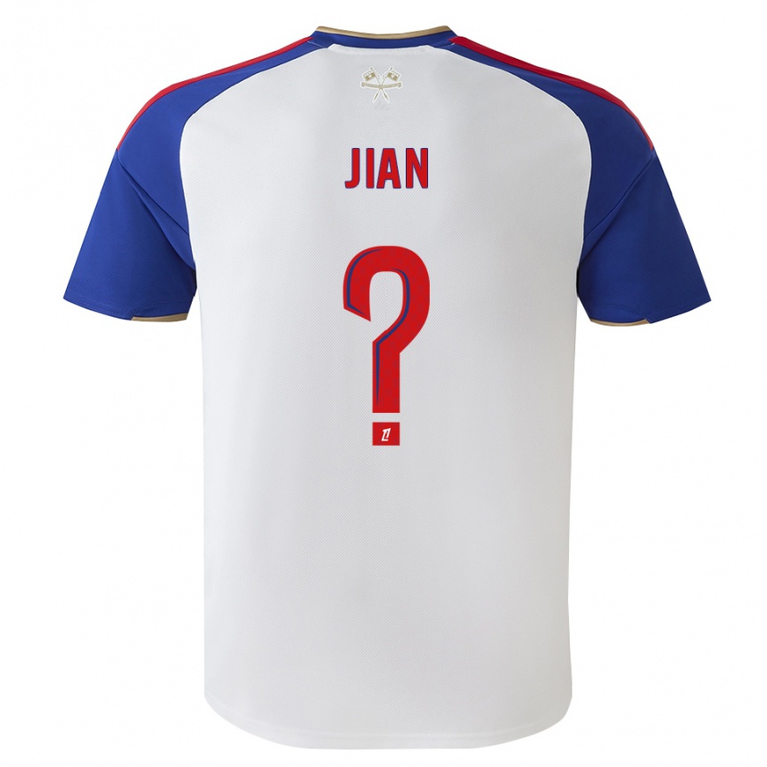 גברים כדורגל Tao Jian #0 כחול מלכותי אדום לבן ג'רזי ביתית 2026/27