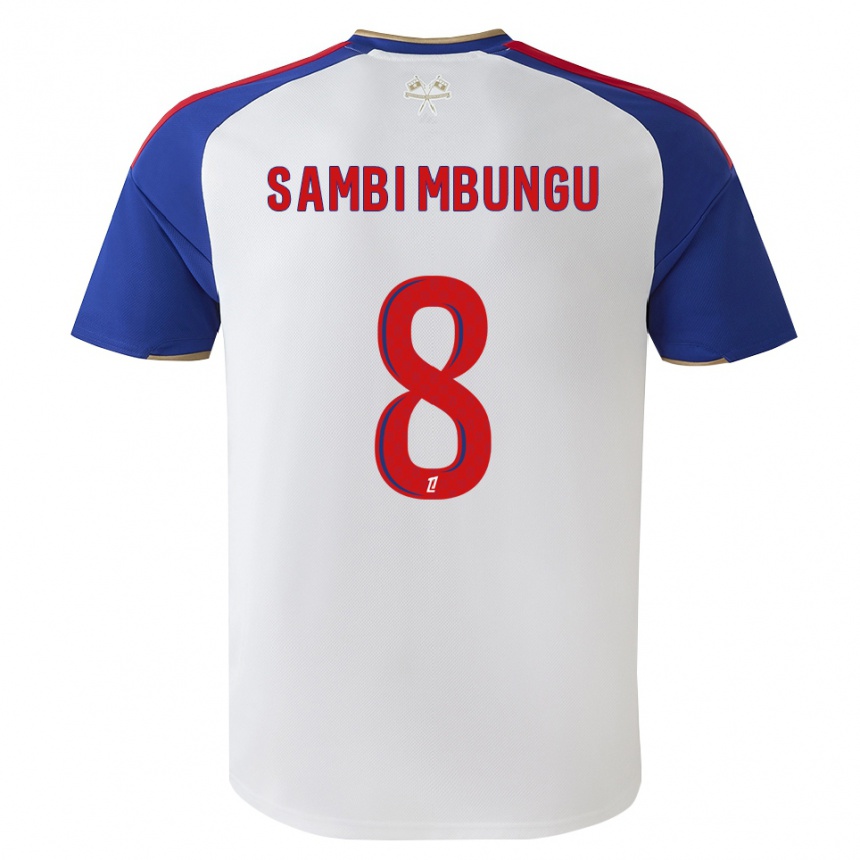 גברים כדורגל Cluver Sambi Mbungu #8 כחול מלכותי אדום לבן ג'רזי ביתית 2026/27